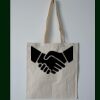 Budget Calico Tote Bag Thumbnail