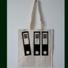Budget Calico Tote Bag Thumbnail