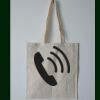 Budget Calico Tote Bag Thumbnail