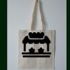Budget Calico Tote Bag Thumbnail
