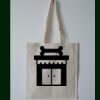 Budget Calico Tote Bag Thumbnail
