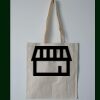 Budget Calico Tote Bag Thumbnail