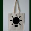 Budget Calico Tote Bag Thumbnail
