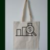 Budget Calico Tote Bag Thumbnail
