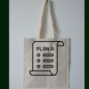 Budget Calico Tote Bag Thumbnail