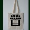 Budget Calico Tote Bag Thumbnail