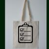 Budget Calico Tote Bag Thumbnail