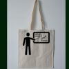 Budget Calico Tote Bag Thumbnail