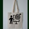Budget Calico Tote Bag Thumbnail
