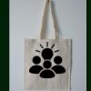 Budget Calico Tote Bag Thumbnail