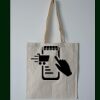 Budget Calico Tote Bag Thumbnail