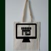 Budget Calico Tote Bag Thumbnail