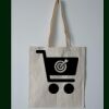 Budget Calico Tote Bag Thumbnail