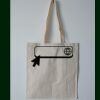 Budget Calico Tote Bag Thumbnail