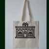 Budget Calico Tote Bag Thumbnail