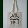 Budget Calico Tote Bag Thumbnail