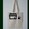 Budget Calico Tote Bag Thumbnail