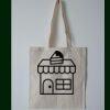 Budget Calico Tote Bag Thumbnail