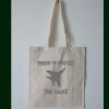 Budget Calico Tote Bag Thumbnail