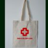 Budget Calico Tote Bag Thumbnail