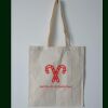 Budget Calico Tote Bag Thumbnail