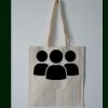 Budget Calico Tote Bag Thumbnail