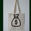 Budget Calico Tote Bag Thumbnail
