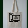 Budget Calico Tote Bag Thumbnail