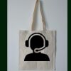 Budget Calico Tote Bag Thumbnail