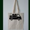 Budget Calico Tote Bag Thumbnail