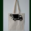 Budget Calico Tote Bag Thumbnail