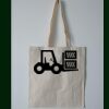 Budget Calico Tote Bag Thumbnail