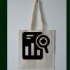 Budget Calico Tote Bag Thumbnail
