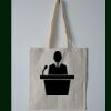 Budget Calico Tote Bag Thumbnail