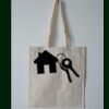 Budget Calico Tote Bag Thumbnail