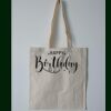 Budget Calico Tote Bag Thumbnail