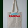 Budget Calico Tote Bag Thumbnail