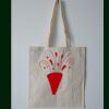 Budget Calico Tote Bag Thumbnail