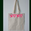 Budget Calico Tote Bag Thumbnail