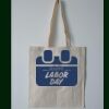 Budget Calico Tote Bag Thumbnail