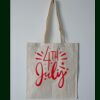 Budget Calico Tote Bag Thumbnail