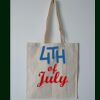Budget Calico Tote Bag Thumbnail