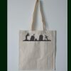 Budget Calico Tote Bag Thumbnail