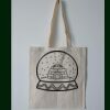 Budget Calico Tote Bag Thumbnail