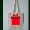 Budget Calico Tote Bag Thumbnail