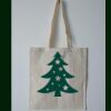 Budget Calico Tote Bag Thumbnail