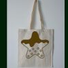 Budget Calico Tote Bag Thumbnail