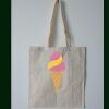 Budget Calico Tote Bag Thumbnail