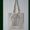 Budget Calico Tote Bag Thumbnail