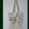 Budget Calico Tote Bag Thumbnail